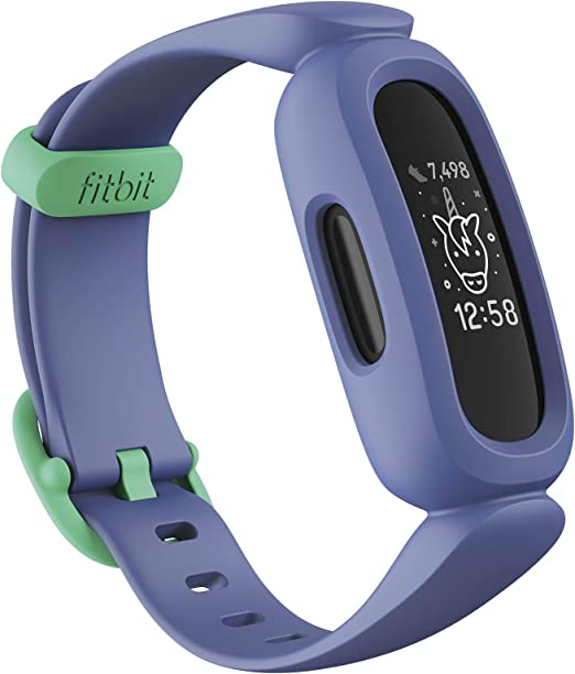 フィットビット スマートウォッチ（売れ筋ランキング） Fitbit Ace 3 お子様向けトラッカー コズミックブルー/アストログリーン 8日間のバッテリーライフ