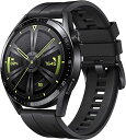 HUAWEI WATCH GT 3 46mm スマートウォッチ 1.43インチAMOLEDタッチディスプレイ 長時間駆動バッテリー デュアルバンド5種GPS対応 血中酸素レベル常時測定 パーソナルAIランニングコーチ 心拍数モニタリング 100種+ワー(2)