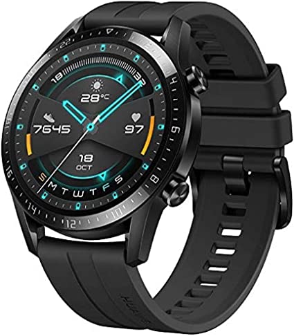 ファーウェイ スマートウォッチ メンズ HUAWEI(ファーウェイ) Watch GT2 46mm Sports スマートウォッチ 2週間長時間バッテリー 血中酸素レベル測定 Bluetooth通話 マットブラック 日本正規代理店品