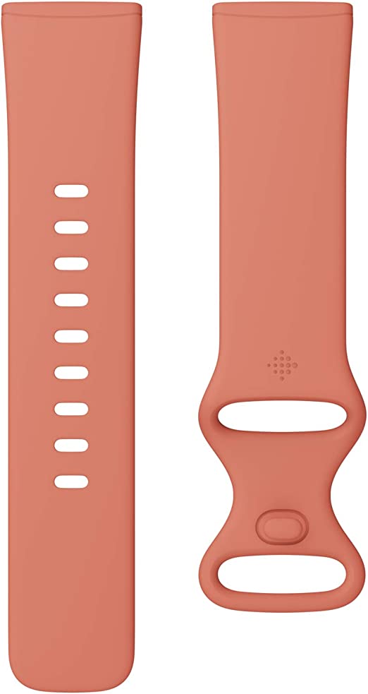 Fitbit フィットビット Versa3 / Sense 専用 純正 インフィニティ クラシック リストバンド Pink Clay ピンククレイ Lサイズ 日本正規品