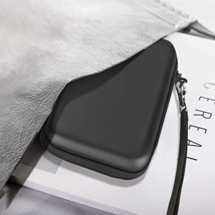 ProCase 携帯用ハードケース 耐衝撃ハードEVA材質 2個収納可能 対応機種：2.5インチのハードディスク Western Digital Elements/WD My Passport/Canvio Basics/Seagate Backup