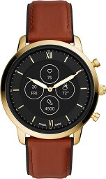 Fossil スマートウォッチ NEUTRA HYBRID HR SMARTWATCH FTW7025 メンズ ブラウン