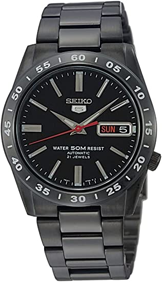 セイコーファイブ セイコー 腕時計 セイコーimport SEIKO 5 セイコーファイブ 自動巻き 海外モデル SNKE03KC メンズ ブラック