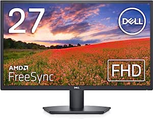 Dell SE2722H 27インチ モニター (3年間交換保証/フルHD/VA非光沢/HDMI D-Sub15ピン/傾き調整/AMD FreeSync) 1