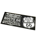 バーマット Route 66 - Will Rogers Highway ルート66 ビアマット カクテルマット バーグッズ アメリカ雑貨 アメリカン雑貨