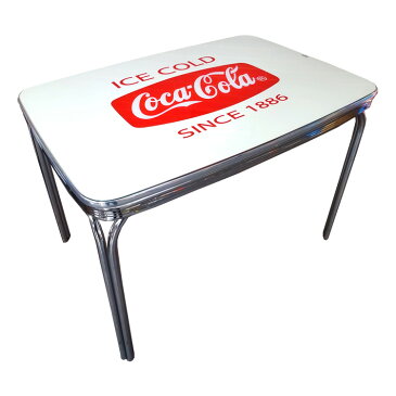COCA-COLA BRAND コカコーラブランド ダイナーテーブル&Vバックチェア×4脚セット (PJ-600DL PJ-50HC×4 ) インテリア 家具 アメリカ雑貨 アメリカン雑貨