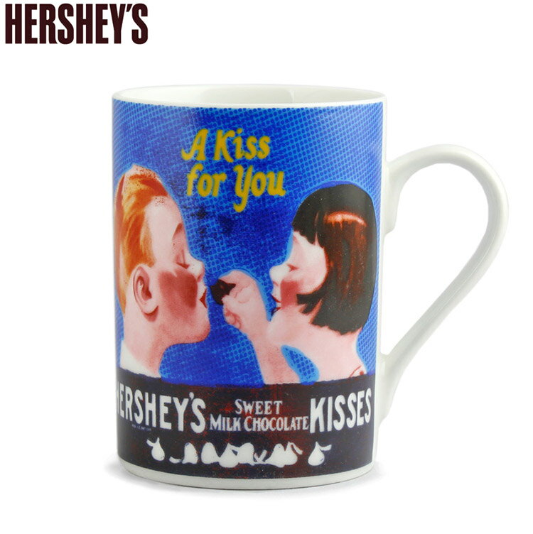 ハーシーズ マグカップ KISSING KID'S 354ml 12oz Hershey's 食器 キッチン雑貨 HER11004 アメリカ雑貨 アメリカン雑貨