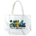 キャンバストート アイランドヘリテージ 「ALOHA - HAWAII」 by EDDY Y ISLAND HERITAGE トートバッグ ハワイアン雑貨 アメリカ雑貨 アメリカン雑貨