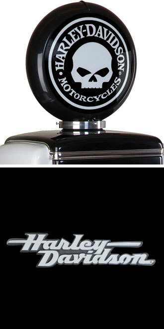 Harley-Davidson ハーレーダビッドソン スカルガスポンプ ディスプレーケース HDL-19001 《配送料込》 アメリカ雑貨 アメリカン雑貨 [3]