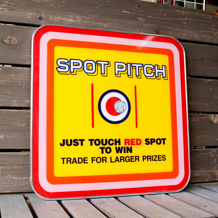 アーケード ガラスサイン SPOT PITCH