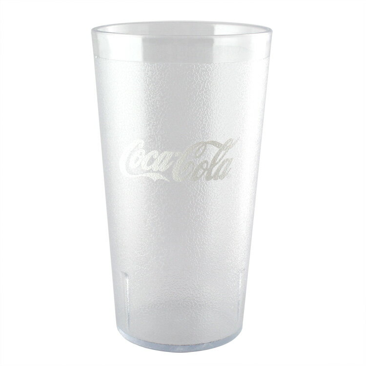 プラスチックタンブラー コカコーラ COCA-COLA クリア 16oz / 473ml おしゃれ コップ レストラン アメリカ雑貨 アメリカン雑貨