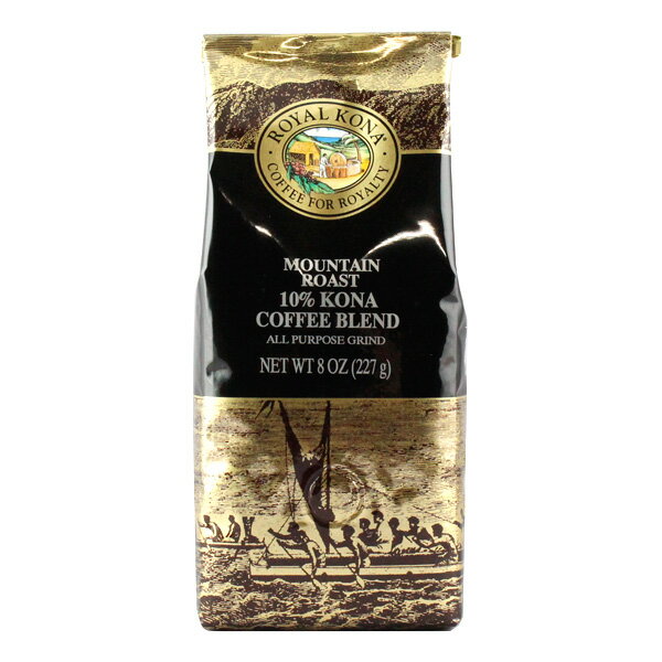 （訳ありSALE!）ロイヤルコナコーヒー マウンテンロースト 227g / 8oz ROYAL KONA COFFEE フレーバーコーヒー 粉タイプ ハワイコナ お土産 ギフト アメリカ