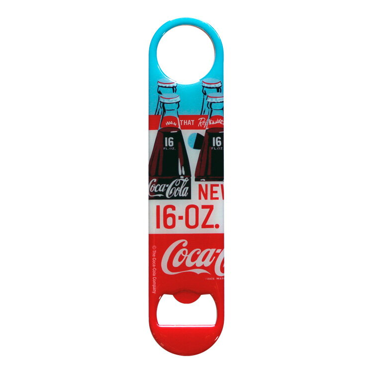 栓抜き コカ・コーラ 6-Pack フラット ボトルオープナー Coca-Cola CC398 キッチン雑貨 アメリカ雑貨 アメリカン雑貨