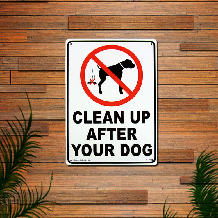 ���� �ץ饹���å� ��å�����������ܡ��� CLEAN UP YOUR DOG�ʸ���ʵ�θ�����򤭤줤�ˡ�CA-23 Ź�� ����ꥫ�󻨲�