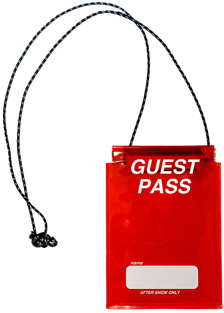 PASS HOLDER パスホルダー レッド インストゥルメンタル スマホケース 首掛け アメリカン雑貨