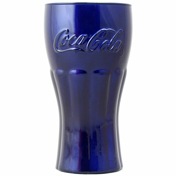 Coca-Cola コカ・コーラ プレミアム・ジニュイングラス（ブルー） 370m フランス製 コップ