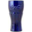 Coca-Cola コカ・コーラ プレミアム・ジニュイングラス（ブルー） 370m フランス製 コップ 1
