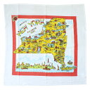 スーベニアクロス ニューヨーク 70×70cm コットン100% レトロ 布 インテリア アメリカン雑貨