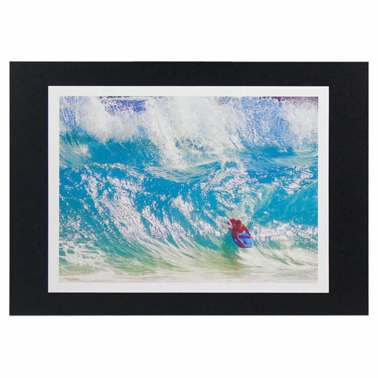 ハワイアンポスター サーフィンシリーズ N-153 Surf Picture アートプリントサイズ：縦20.7×横28.4cm