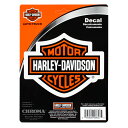 ステッカー ハーレーダビッドソン ビニルデカール Classic B S Logo CG8657 高さ10.5×幅13.3cm ビニル製 Harley-Davidson シール CARデカール 車 バイク カーアクセサリー アメリカ製 アメリカ雑貨