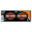 ステッカー ハーレーダビッドソン ダイカットデカール CLASSIC B&S LOGO 2P ホログラム CG99116 Harley-Davidson シール...