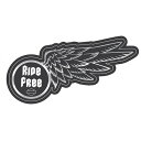 ステッカー Harley-Davidson ハーレーダビッドソン ダイカットデカール RIDE FREE CG30516 高さ5.5×幅15.2cm シール C...