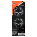 ハーレーダビッドソン ダイカットデカール Welly G Skull 2P CG99303 シート:縦20.3×横7.6cm(ステッカー:直径5.9cm) Ha...