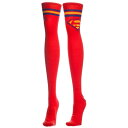 靴下 ニーハイソックス SUPERMAN スーパーマン フリーサイズ アメコミ ソックス コスプレ レディース ファッション アメリカン雑貨