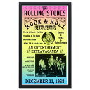 額入りバンドポスター ローリング・ストーンズ ROCK&ROLL CIRCUS DECEMBER 11 1968 サイズ:36.1×59cm ショープリント 輸...