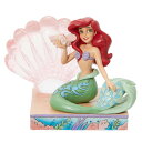 フィギュア ディズニー アリエル クリアーシェル 12.5cm enesco Disney Traditions レジン製