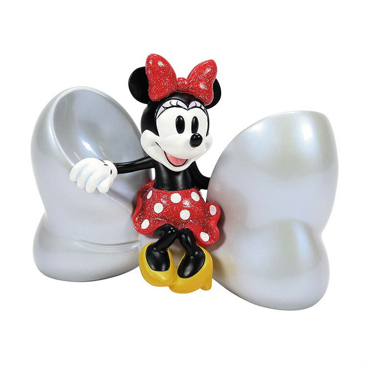 フィギュア ディズニー100 ミニー 12.5cm ニーマウス ミッキーマウス 100周年 記念 enesco Disney Showcase レジン製 置物