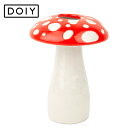 花びん アマニータ フラワーベース L Φ15.8×H19cm 陶器 フラワーベース キノコ オブジェ おしゃれ amanita DOIY スペイン