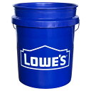 LOWE'S ロウズ 5ガロンバケツ ブルー 約19リットル アメリカ製 アメリカン雑貨