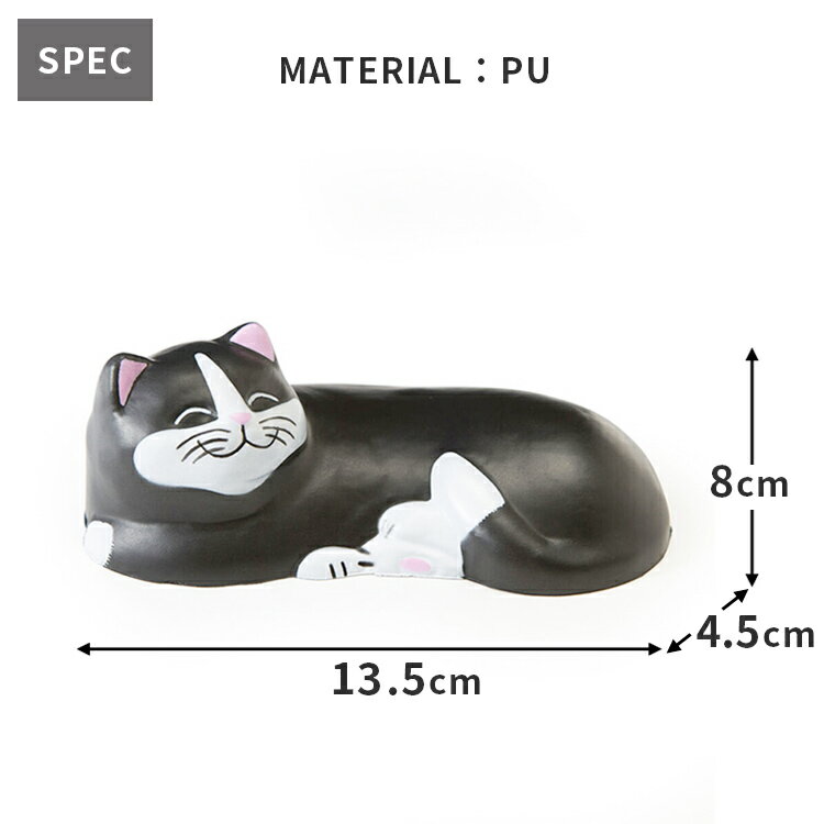 �ꥹ�ȥ쥹�� KIKKERLAND Cat Wrist Rest ����å� �ꥹ�� �쥹�� W13.5��D8��H4.5cm �ݥꥦ�쥿���� ǭ ��� ���ݡ��� ���å��� ���å�������