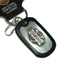 キーホルダー ハーレーダビッドソン ドッグタグ キーホルダー #4286 Harley-Davidson キーリング アクセサリー ファッション 小物 アメリカン雑貨(4)