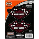 ステッカー ハーレーダビッドソン デカール RACING FLAGS CG25133 Harley-Davidson シール デカール カスタマイズ アメリカン...