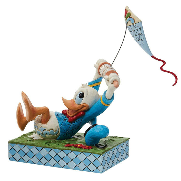 フィギュア ディズニー ドナルド ウィズ カイト 15cm enesco Disney Traditions レジン製 — vista 3
