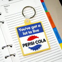 キーホルダー PEPSI ペプシ PVC 2D キーリング (D) アクセサリー バッグチャーム アメリカン雑貨