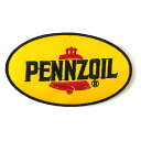 ワッペン PENNZOIL 縦5.9×横9.2cm コットン製 アイロンパッチ アイロン 大人向け パッチ 海外 アレンジ かっこいい アメリカン雑貨