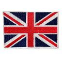 ワッペン イギリス 国旗 スクエア(大) 縦6×横9cm コットン製 アイロン 大人向け パッチ 海外 アレンジ かっこいい アメリカン雑貨