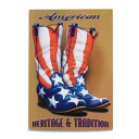 メタルサイン American Heritage & Collection 縦42×横29.5cm アメリカ製