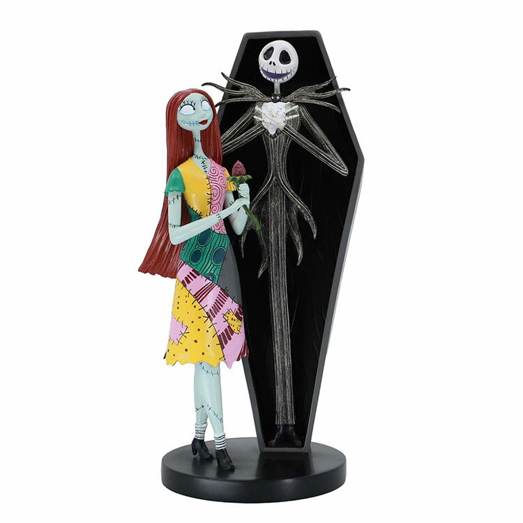 Rakuten - フィギュア ジャック＆サリー コフィン 約23.8cm ディズニー enesco Disney Showcase レジン製 オブジェ ギフト プレゼント