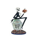 フィギュア ディズニー ジャック オン グレイブストーン 約22cm enesco Disney Traditions ナイトメアービフォアクリスマス レジン製...
