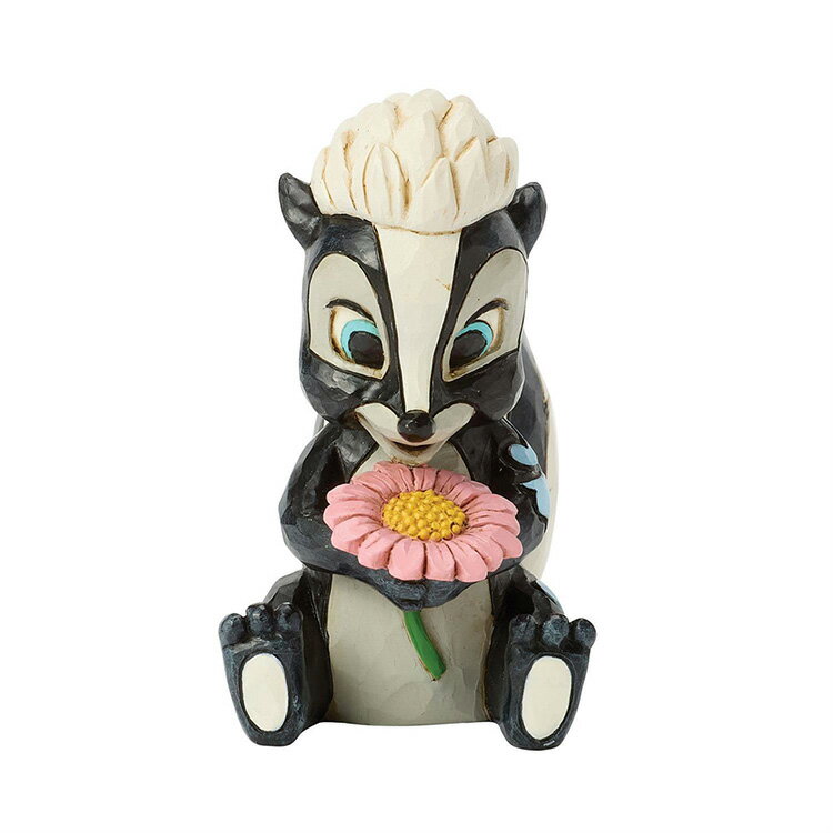 Rakuten - フィギュア ディズニー バンビ フラワー ミニ 8cm enesco Disney Traditions レジン製 インテリア小物 おしゃれ キャラクター バンビ スカンク