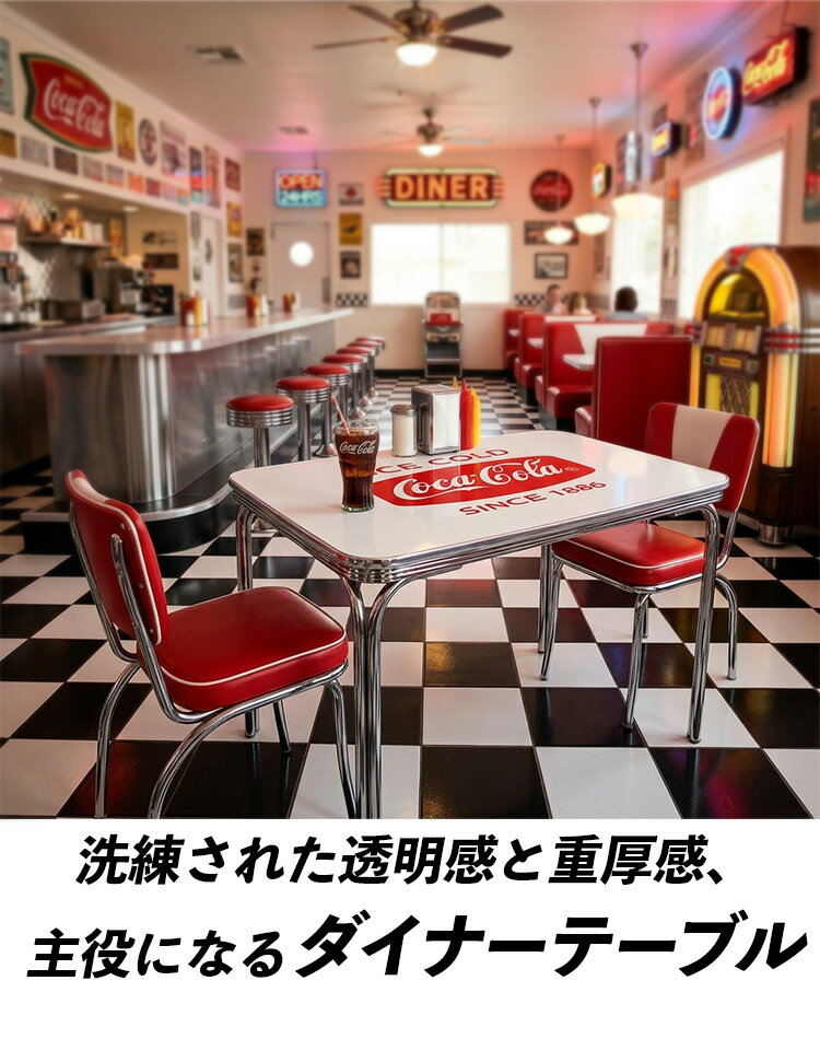 テーブル Coca-Cola コカコーラ ダイ...の紹介画像2