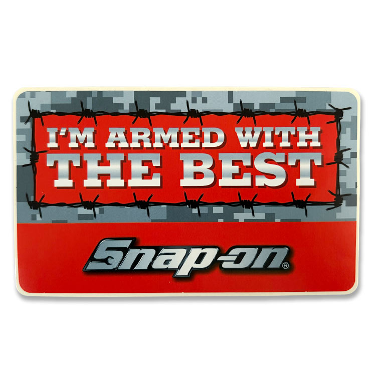 Rakuten - Snap-on スナップオン デカール THE BEST 縦8.4×横14cm