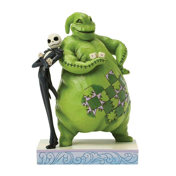 Rakuten - フィギュア ジャック＆ウギー・ブギー バックトゥバック 約22.2cm ナイトメアビフォアクリスマス enesco Disney Traditions レジン製
