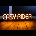 ネオンサイン <EASY RIDER イージーライダー> サイズ:H9×W53cm ネオン管 照明 店舗装飾 インテリア ガレージング アメリカ雑貨 アメリカン雑貨(3)