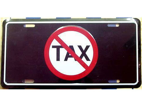 Rakuten - CMプレート No Tax 看板 ナンバープレート型 インテリア アメリカ雑貨 アメリカン雑貨
