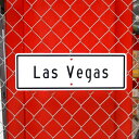 ストリートサイン Las Vegas(ラスベガス)縦15.2×横45.6cm 道路標識 新品 アメリカ製
